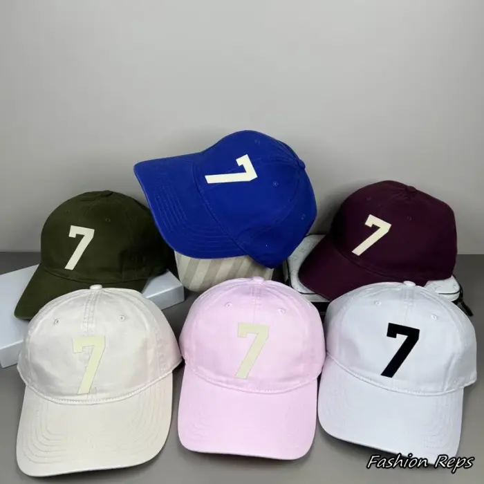 Fear of God Streetwear Mainline 7 Graphic Canvas Baseball Cap In Multiple Colors