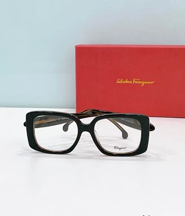 Ferragamo Oversized Square Glasses In Different Colors