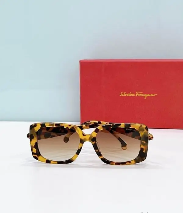 Ferragamo Oversized Square Sunglasses In Different Colors