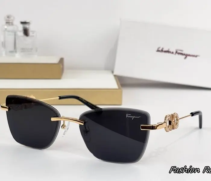 Ferragamo Rimless Sunglasses In Different Colors