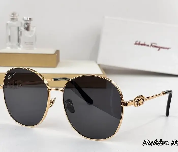 Ferragamo Gancini Round Sunglasses In Different Colors