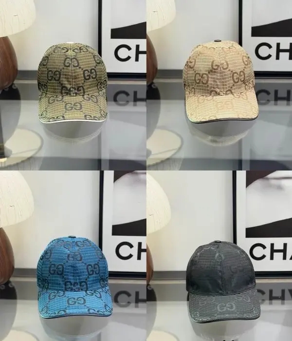 Gucci GG Nylon Ripstop Baseball Cap In Multiple Colors