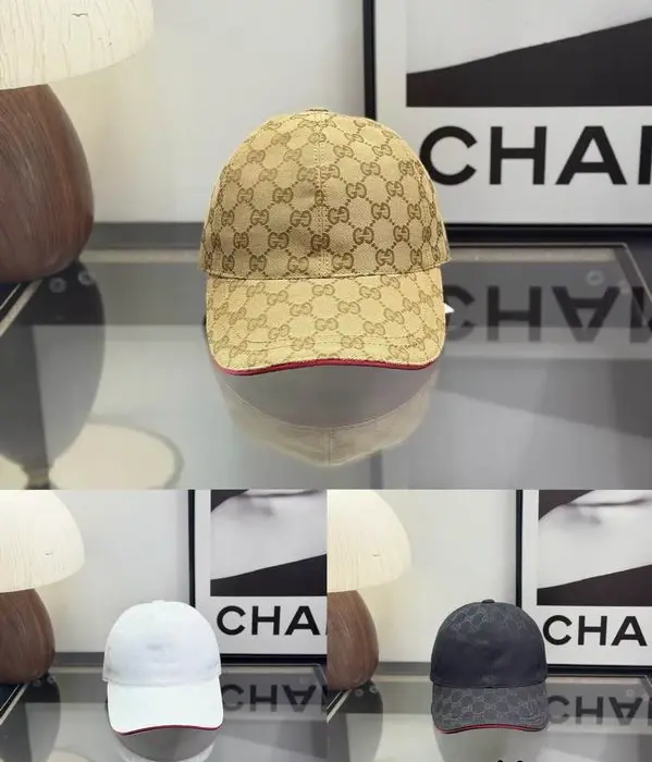 Gucci GG Canvas Baseball Hat In Multiple Colors