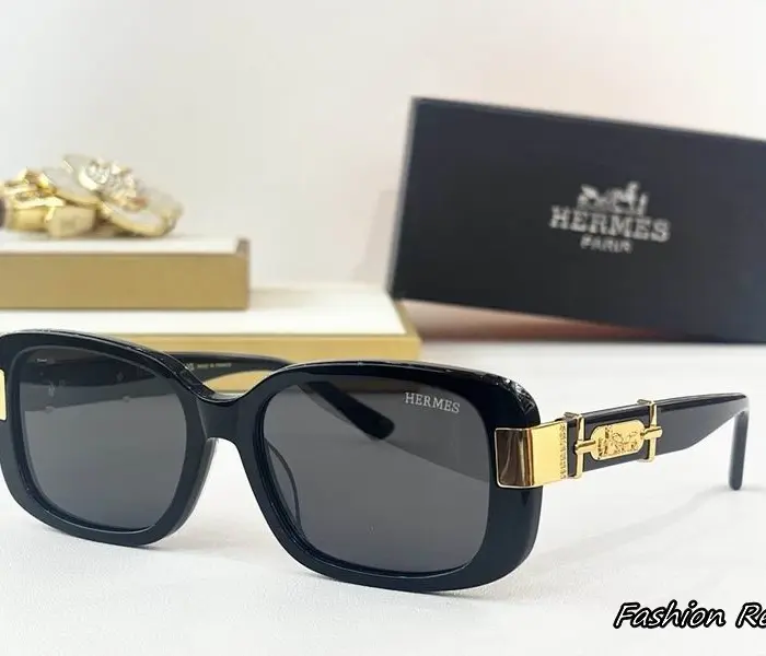 Hermès Acetate Square Sunglasses In Different Colors