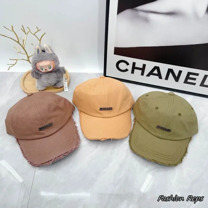 Jacquemus La Casquette Artichaut Frayed Raw Edge Baseball Cap In Multiple Colors