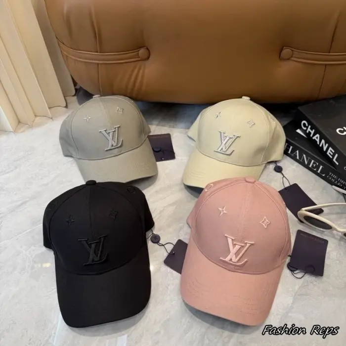 Louis Vuitton Embroidered Monogram Star LV Baseball Cap In Different Colors