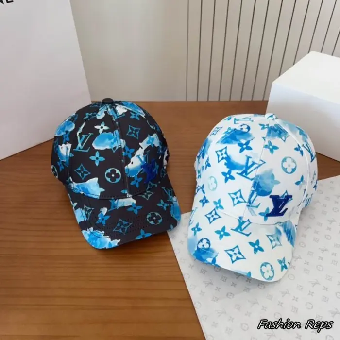 Louis Vuitton Monogram Clouds Baseball Cap In 2 Colors
