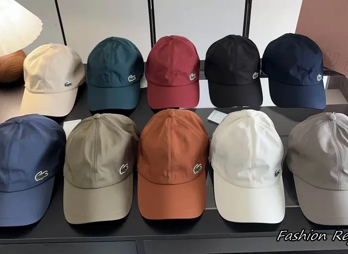 Lacoste Lightweight Technical Performance Nylon Baseball Cap in Multiple Colors