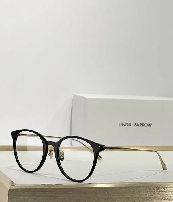 Linda Farrow Oval Optical Frame Glasses In Different Colors