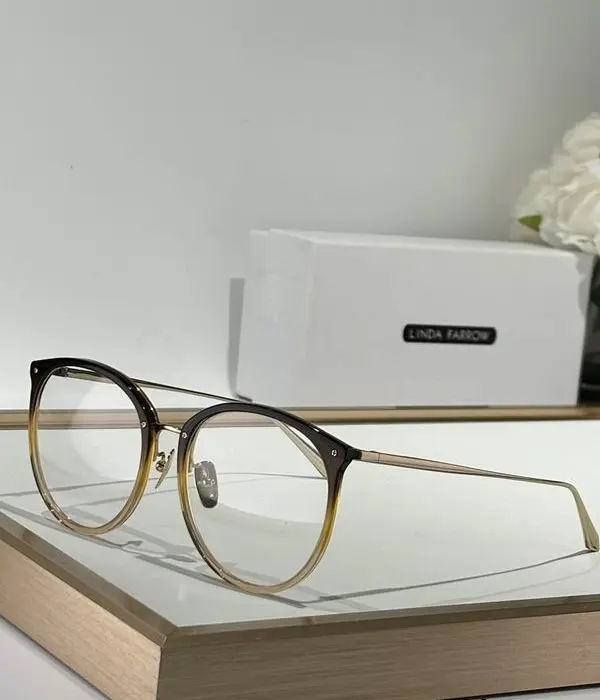 Linda Farrow Kings Oversized Optical Frame Glasses In Different Colors