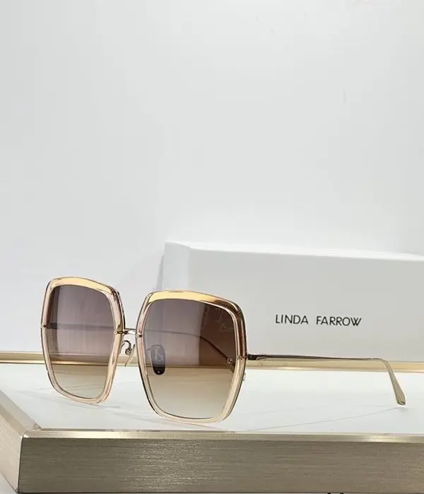 Linda Farrow Syan Oversized Square Sunglasses In Different Colors