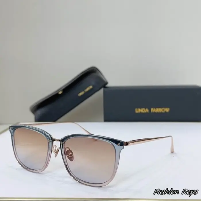 Linda Farrow Cassin D Frame Sunglasses In 2 Colors