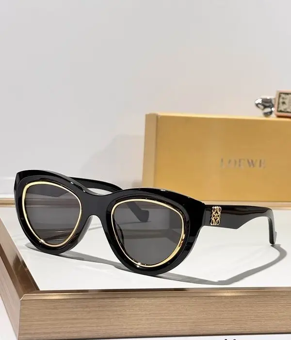 Loewe Mini Anagram Cat Eye Sunglasses In Different Colors