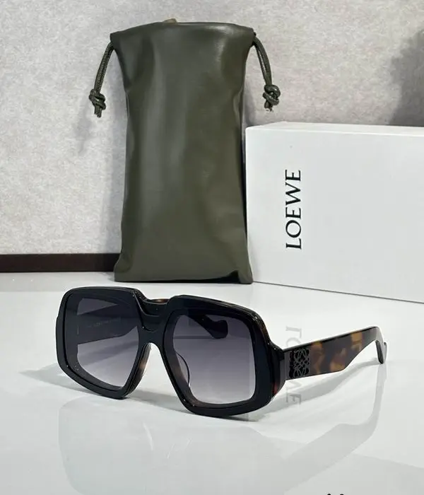 Loewe Anagram Geometric Sunglasses In Different Colors