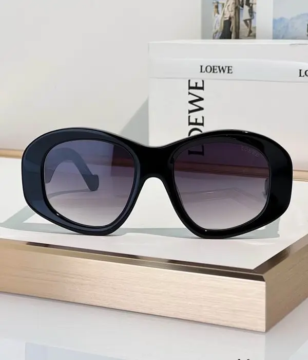 Loewe Beveled Pentagon Sunglasses In Different Colors