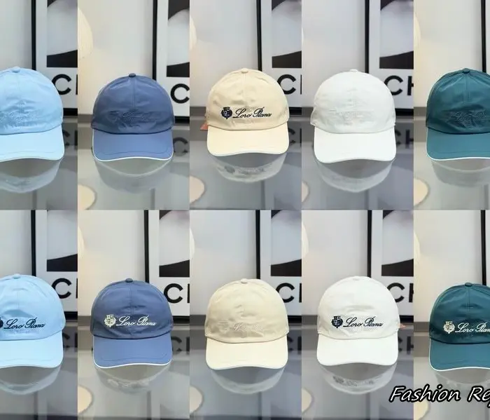 Loro Piana Signature Logo Curved Brim Cap In Multiple Colors