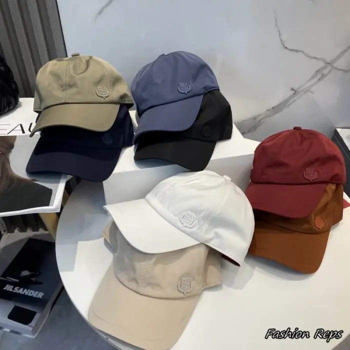 Loro Piana High End Tonal Logo Baseball Cap In Multiple Colors