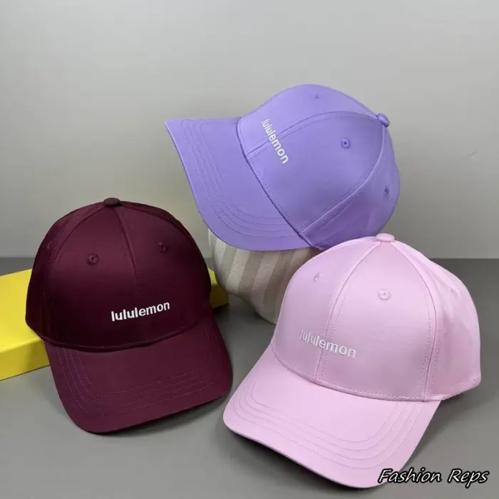 Lululemon Lowercase Logo Canvas Curved Brim Cap in Multiple Colors