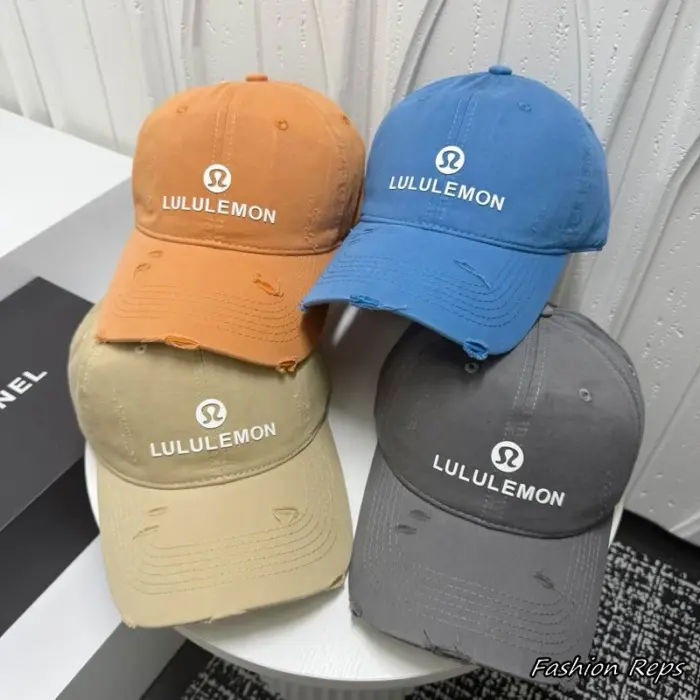 Lululemon Authentic Style Ripped Canvas Logo Cap in Multiple Colors