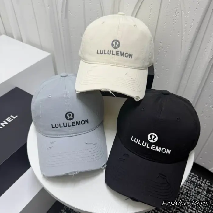 Lululemon Sport Frayed Edge Embroidered Baseball Cap in Multiple Colors