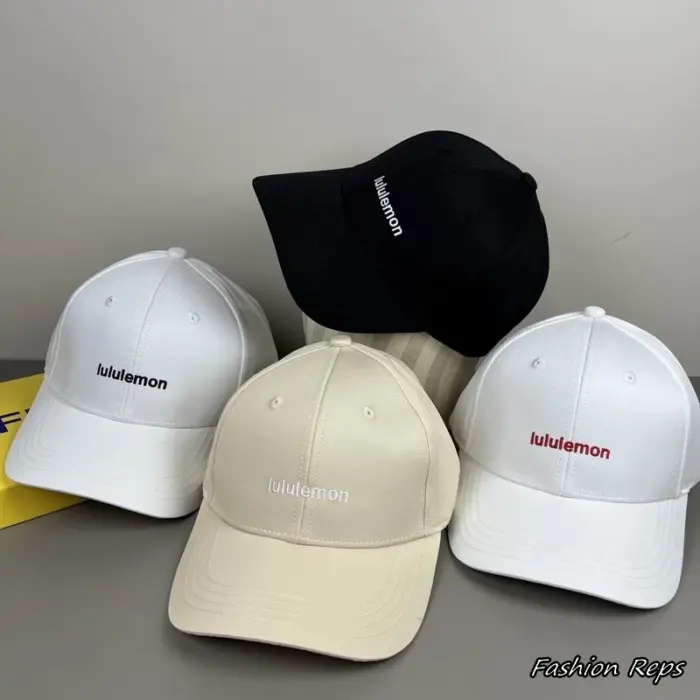 Lululemon Minimalist Small Lowercase Wordmark Embroidered Baseball Cap in Multiple Colors