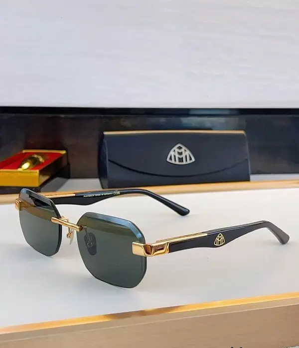 Maybach The Visionist Sun I Rimless Sunglasses In Different Colors