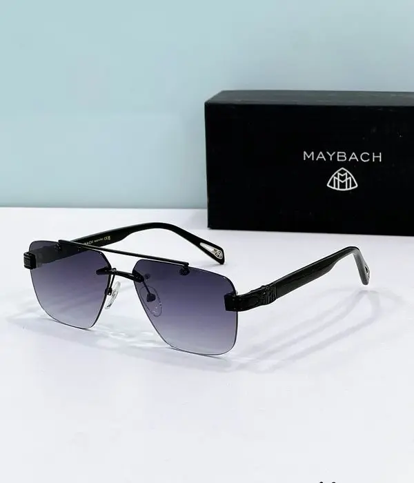Maybach The President I Rimless Square Frame Sunglasses In Different Colors