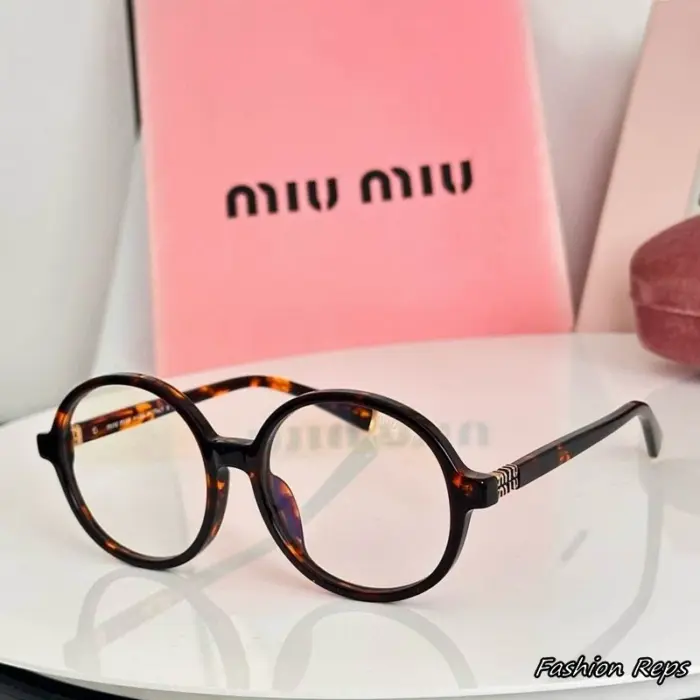 Miu Miu Regard Round Sunglasses In Different Colors