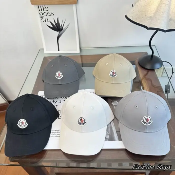 Moncler Classic Felt Logo Patch Baseball Cap In Multiple Colors