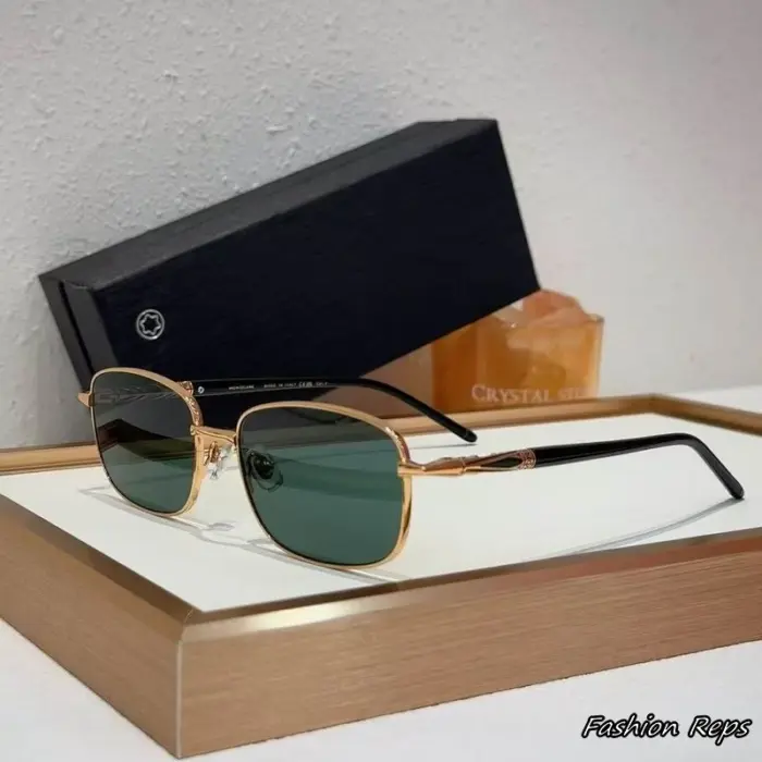 Montblanc Meisterstück Square Frame Sunglasses In Different Colors