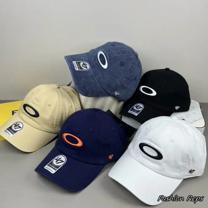 Oakley x '47 Ellipse Clean Up Strapback Baseball Cap In Multiple Colors