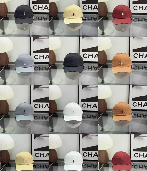 Polo Ralph Lauren Unstructured Casual Chino Baseball Caps In Multiple Colors