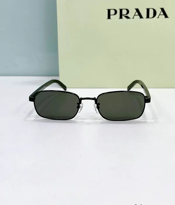 Prada PR B54S Rectangular Metal Sunglasses In Different Colors