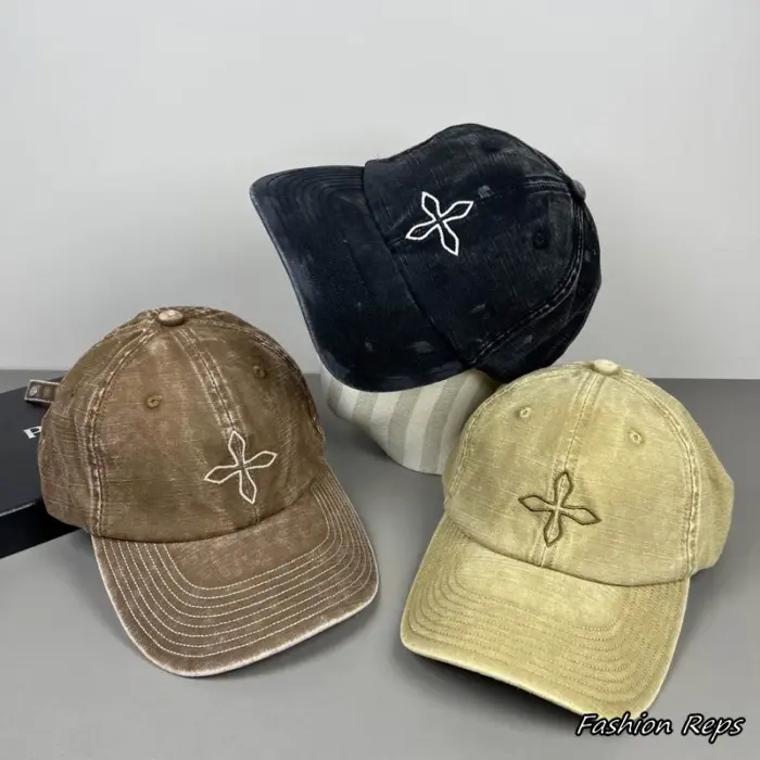 SMFK Compass Cross Denim Baseball Cap In Multiple Colors