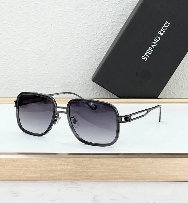 Stefano Ricci Square Shield Aviator Sunglasses In Different Colors