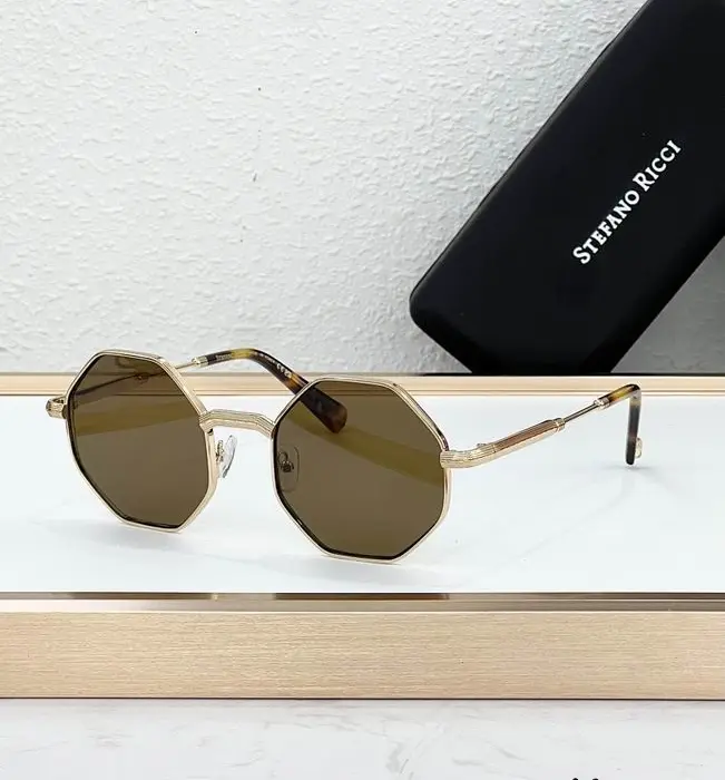 Stefano Ricci Octagon Sunglasses In Different Colors
