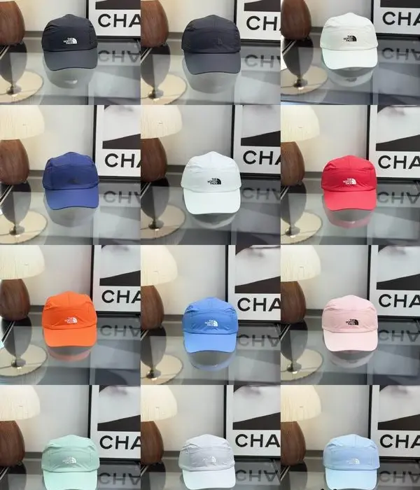 The North Face Mesh Panel Technical Performance Running Caps In Multiple Colors