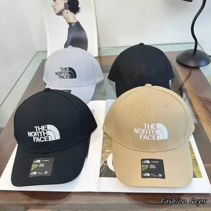 The North Face Classic Embroidered Logo Cotton Baseball Caps In Different Colors