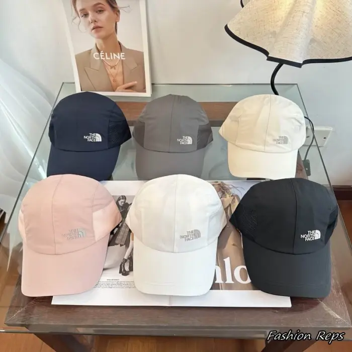 The North Face Mesh Panel Technical Performance Running Caps In Different Colors