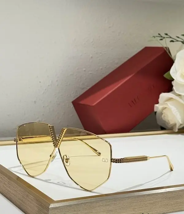 Valentino Garavani V Hexagon Titanium Sunglasses In Multiple Colors