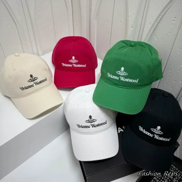 Vivienne Westwood Unisex Cotton Twill Signature Sun Caps In Different Colors