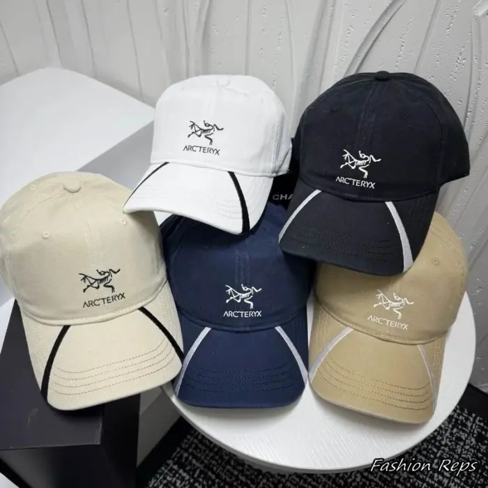 Arcteryx Logo Piping Visor Cap In Different Colors