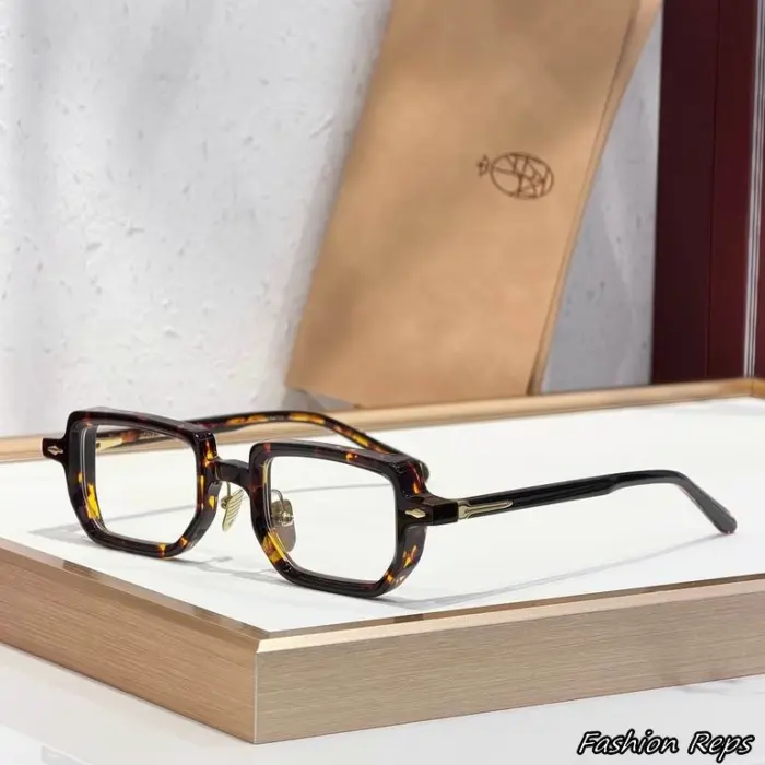 Jacques Marie Mage Astaire Geometric Square Glasses In Different Colors