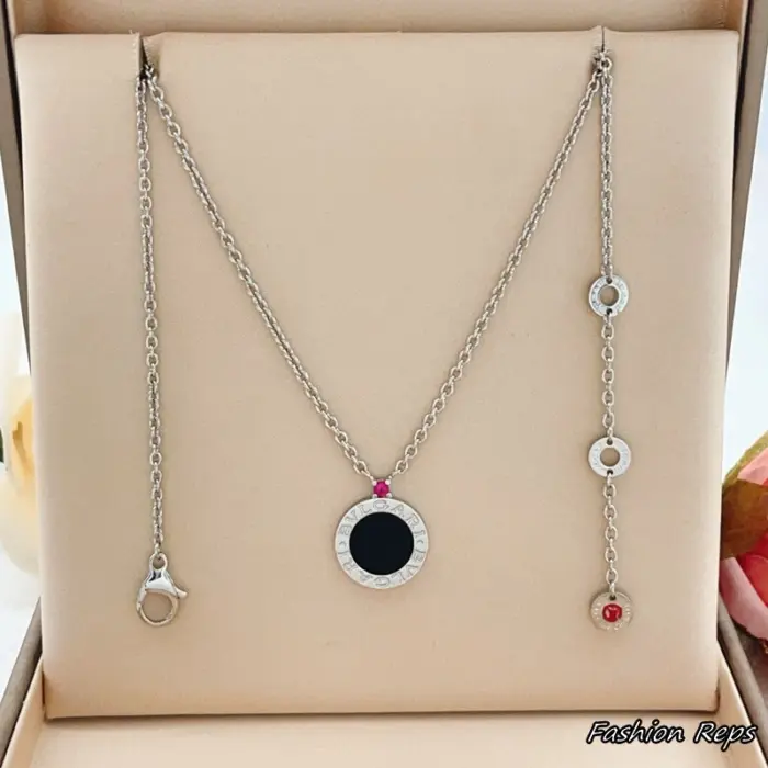 Bvlgari 10th Anniversary Pendant Necklace