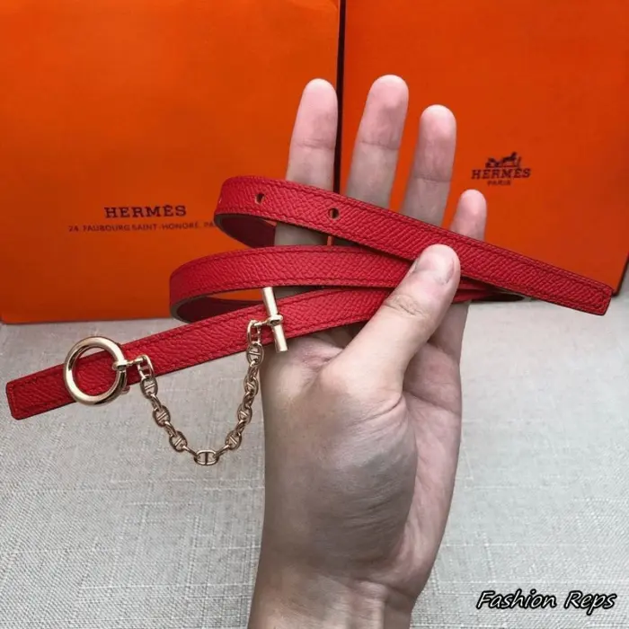 Hermes 13MM Glenan Toggle Epsom Reversible Leather Belt In Different Buckle Colors
