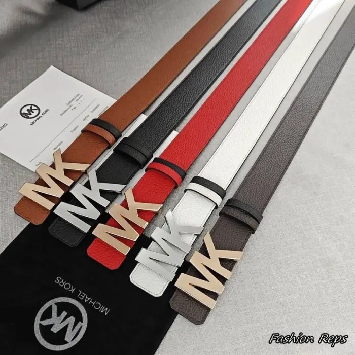Michael Kors 38MM Men's Pebble Leather Belts