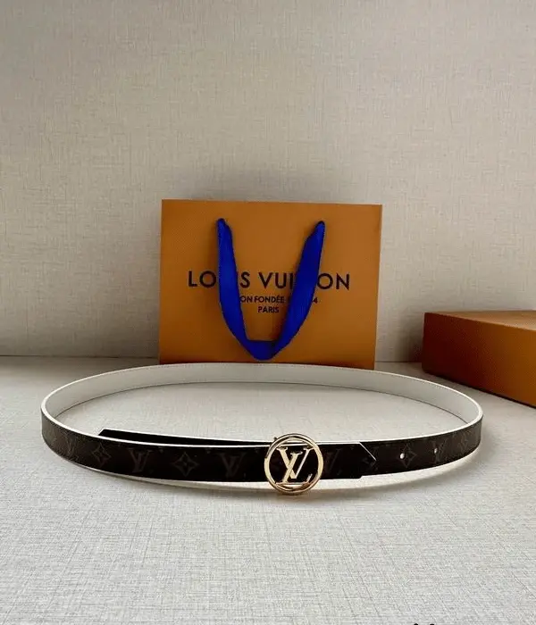 Louis Vuitton LV Monogram Circle Buckle Belt In Different Buckle Colors