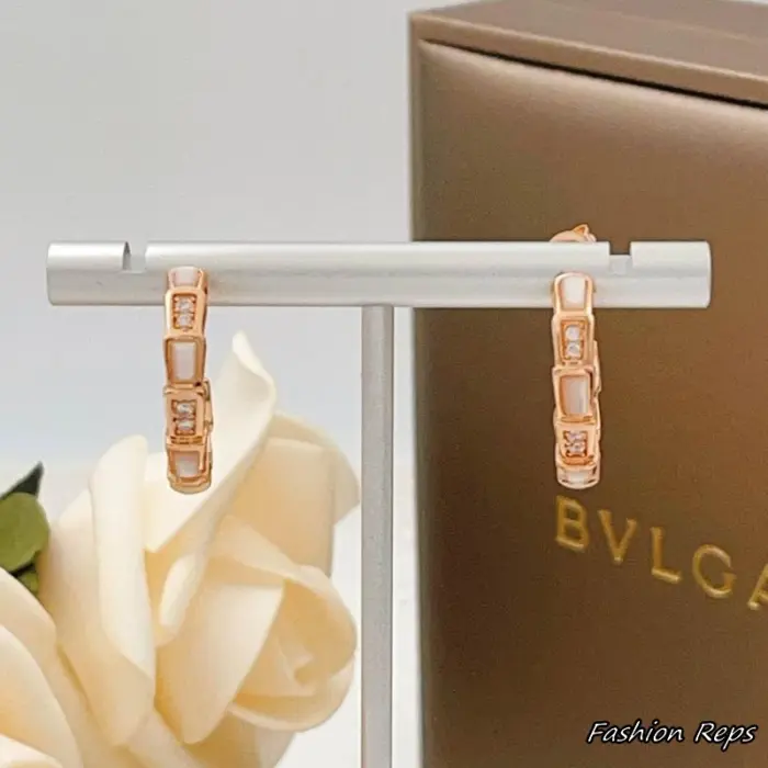 Bvlgari Serpenti Viper Hoop Earrings