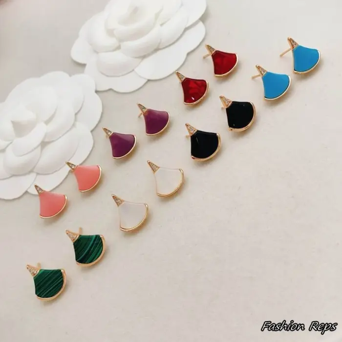Bvlgari Divas' Dream Mini Stud Earrings In Different Colors