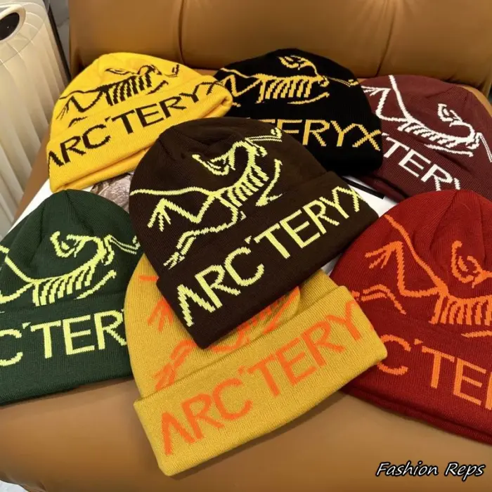 Arc'teryx Classic Jacquard Fossil Beanie In Different Colors